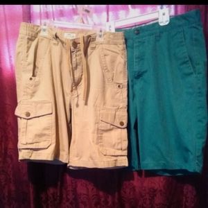 Tinberlake Cargo tan shorts with pockets
